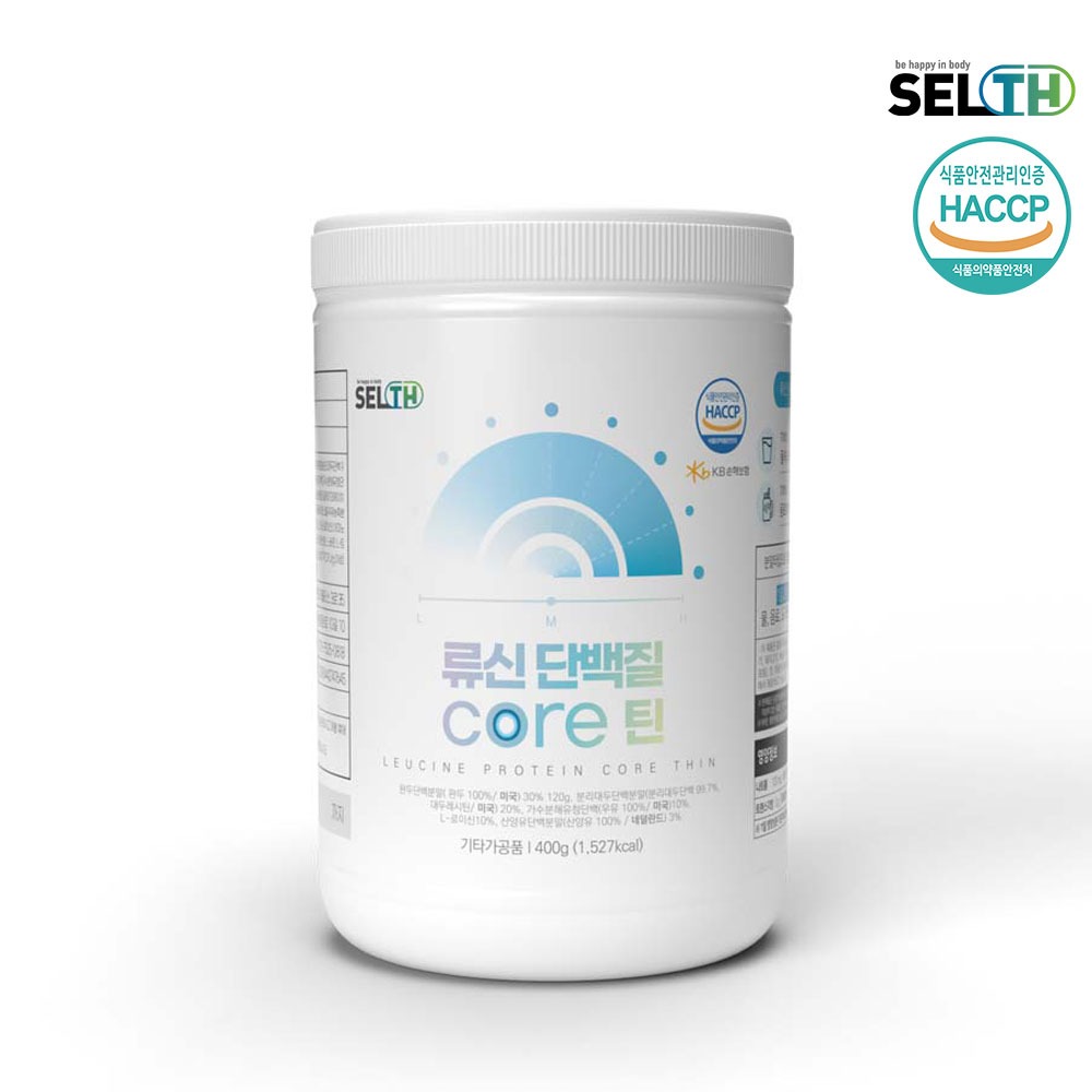 SELTH 류신 단백질 CORE틴 400g